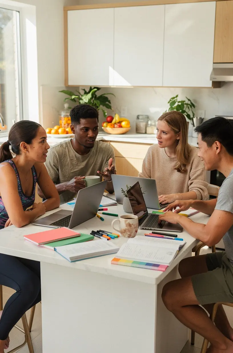 Streamlined workspace illustrating optimized daily work routines